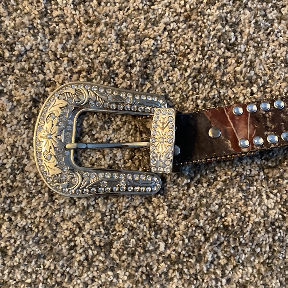 Blazin Roxx Camouflage bling belt - Picture 3 of 9